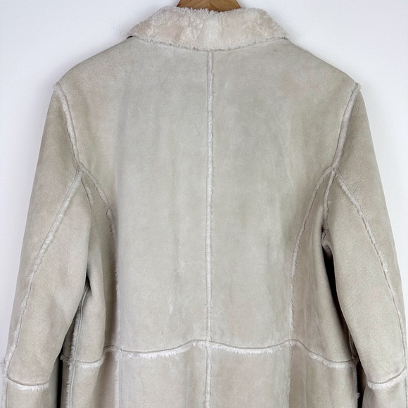 Westbound Vintage Suede Faux Fur Lined Jacket - Picture 7 of 8